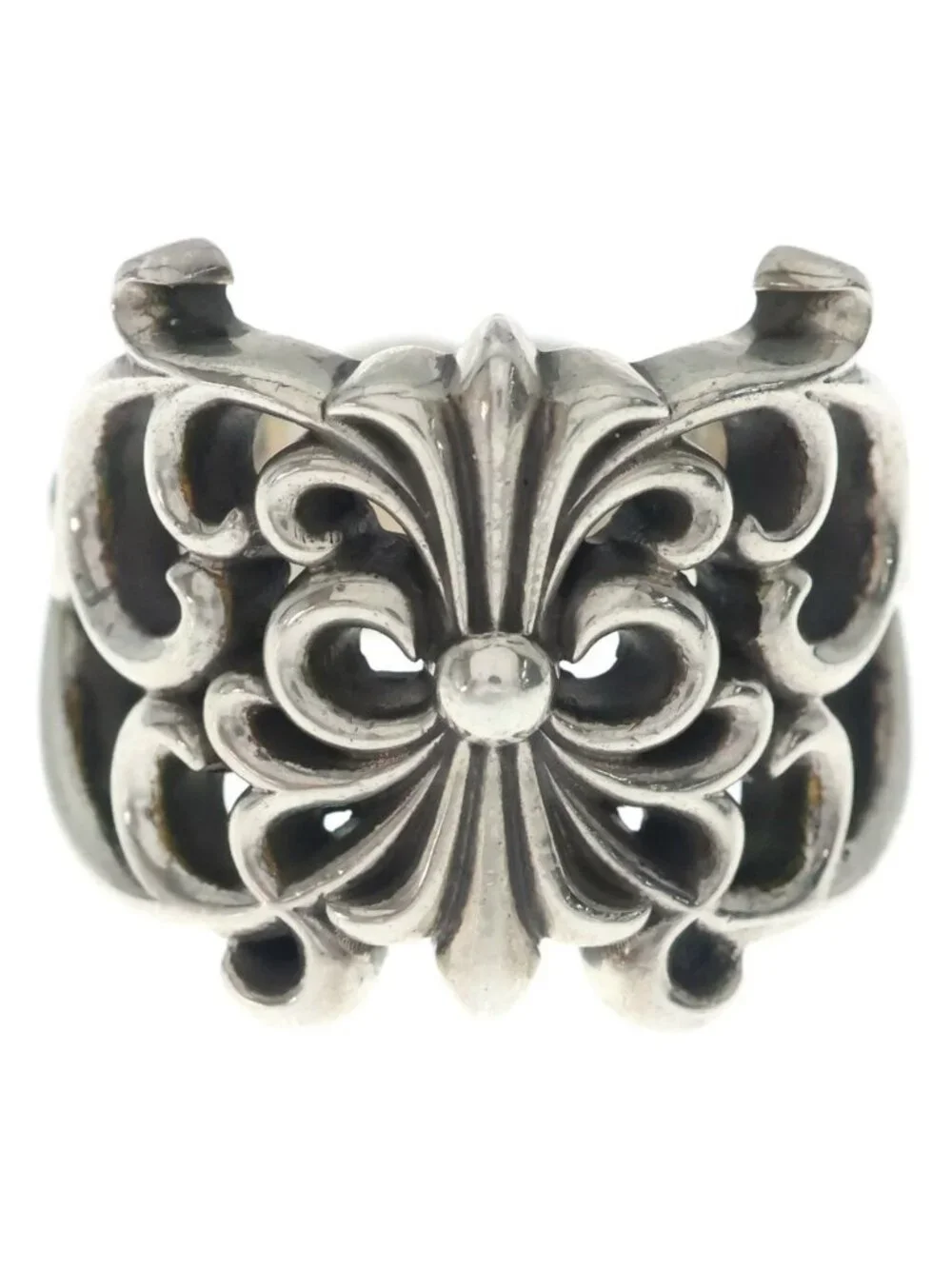Chrome Hearts Rng Wrap Butterfly Ring Silver